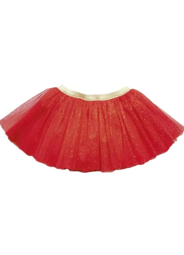 Danesparkle Skirt Red Glitter