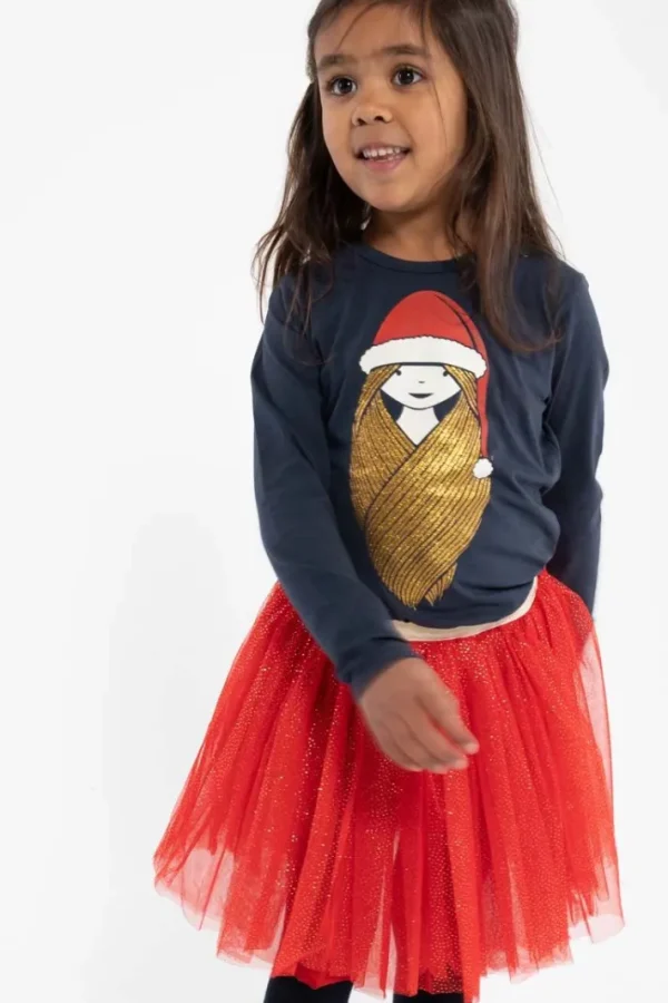 Danesparkle Skirt Red Glitter