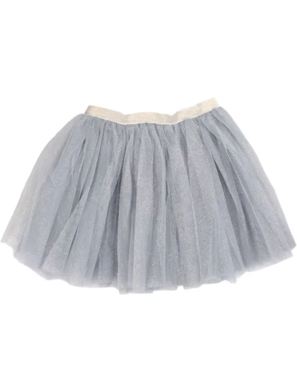 Danesparkle Skirt Silver Glitter