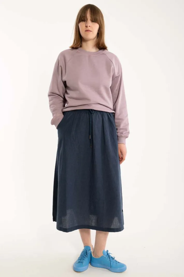 danespresso_chambrey_skir_2-1.webp Danespresso Chambrey Skirt - Indigo