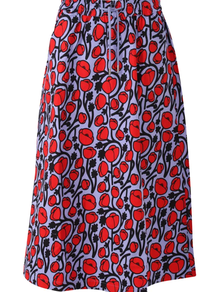 danespresso_poplin_stretc_3.webp Danespresso Poplin Stretch Skirt Purple POPPY