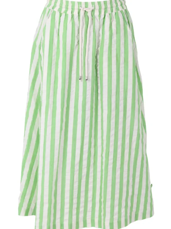 Danespresso Seersucker Skirt Bright Green/Chalk