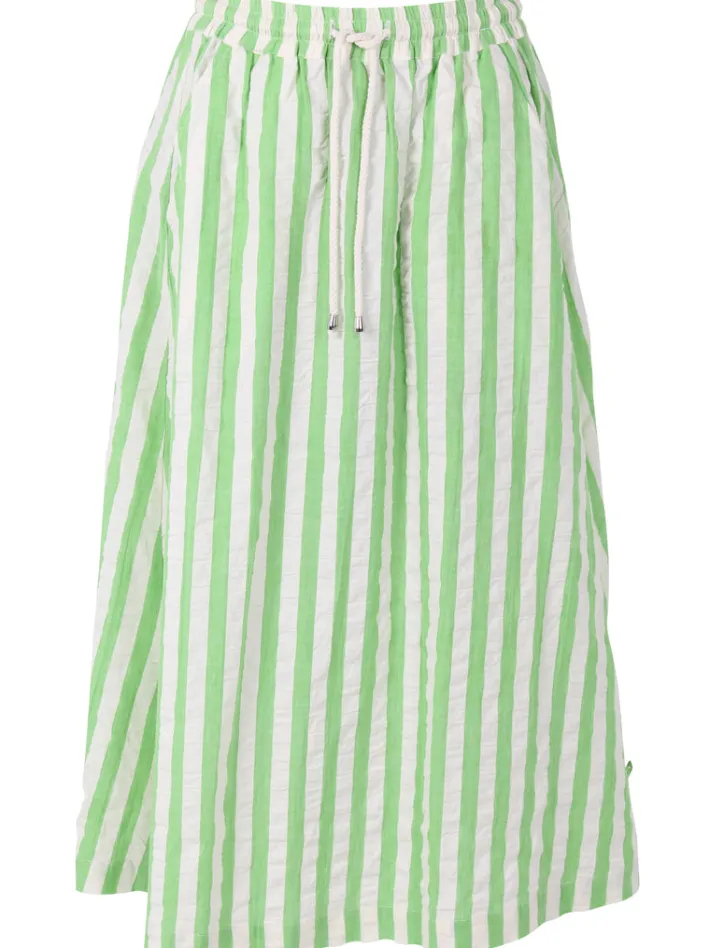 danespresso_seersucker_sk_4.webp Danespresso Seersucker Skirt Bright Green/Chalk
