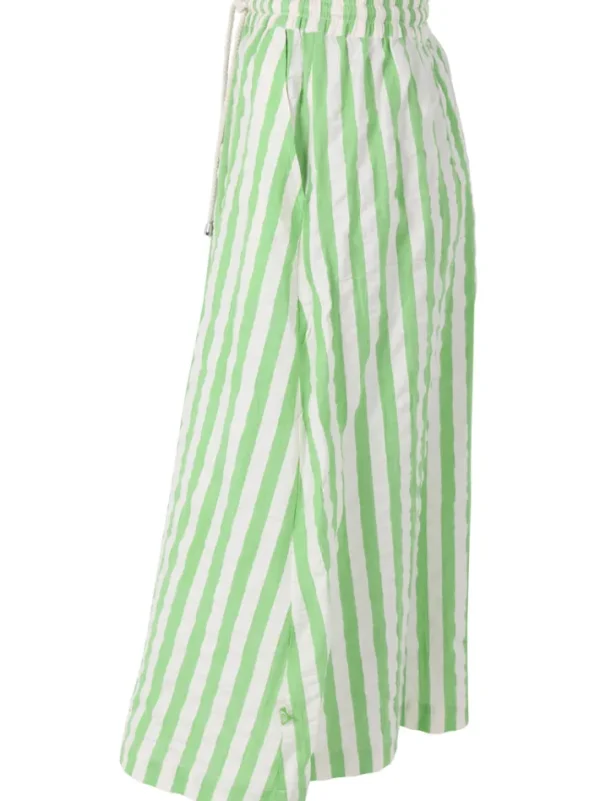 Danespresso Seersucker Skirt Bright Green/Chalk