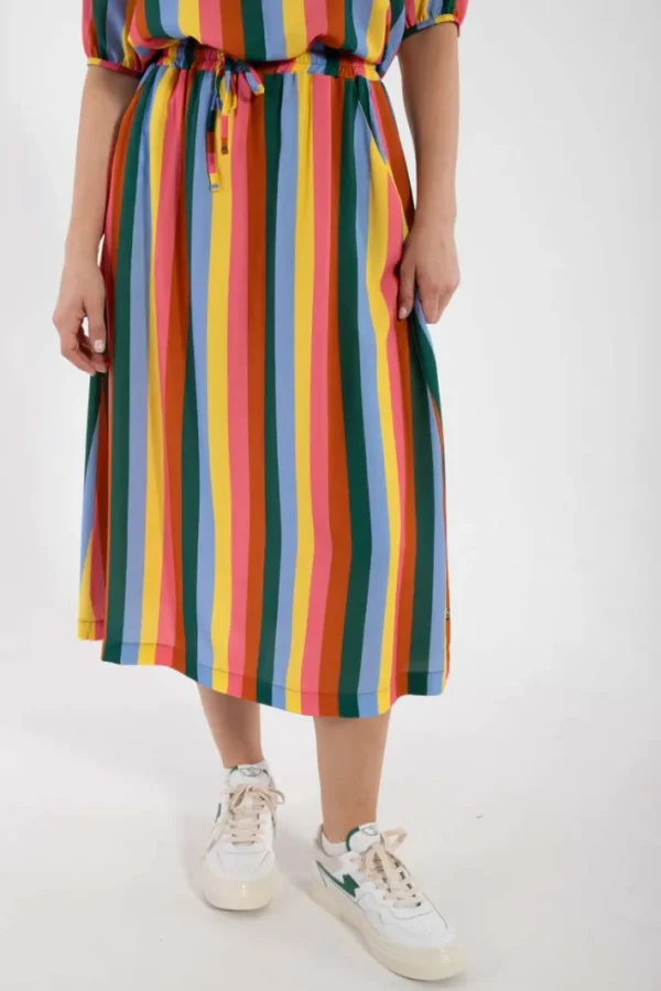 Danespresso Viscose Skirt Fruitful