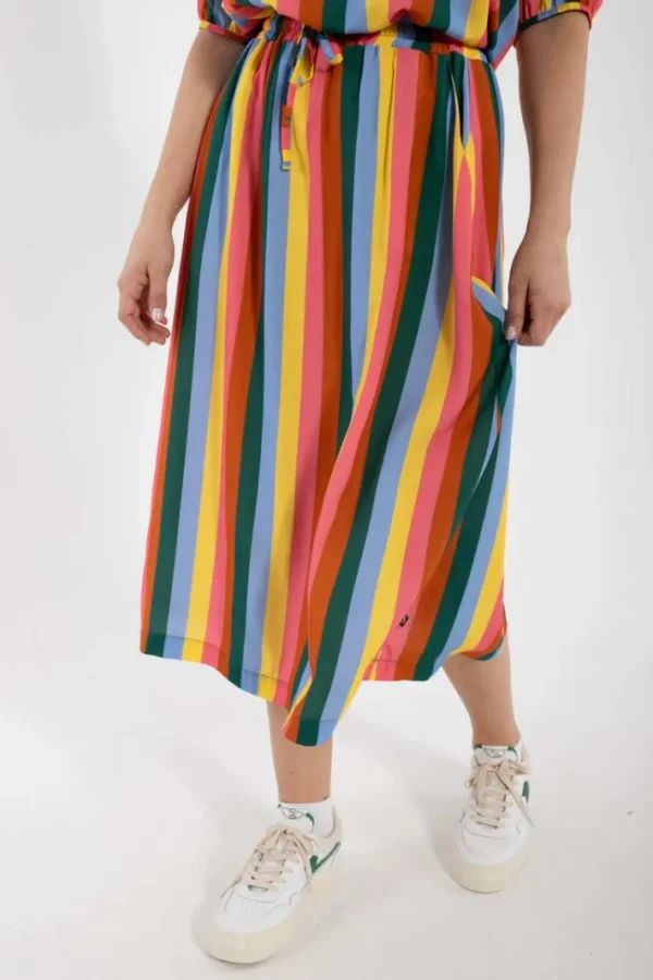 Danespresso Viscose Skirt Fruitful