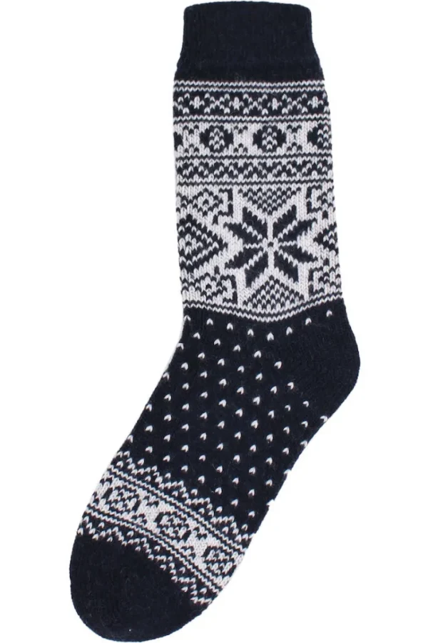 Danestay Warm Wool Socks Navy/White