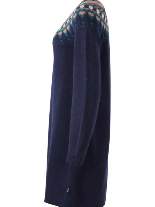 Danesukkertop Wool Sweater Dress Dark Navy