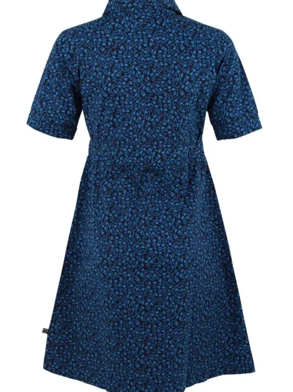 Danesusanne Poplin Dress Dusty blue FLEURIE