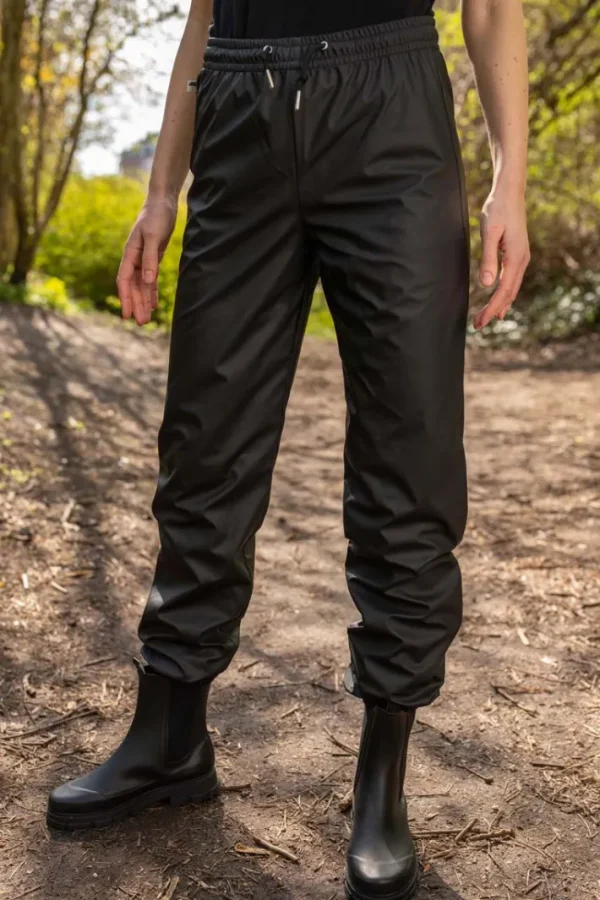 Danesvalbard Rain Pants Black