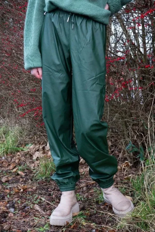 Danesvalbard Rain Pants Dark Khaki