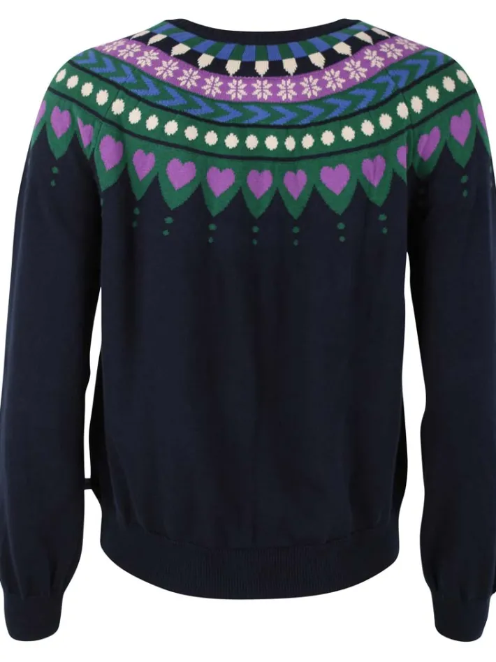danesweetheart_cotton_kni_3-1.webp Danesweetheart Cotton Knit Cardigan Dark Navy