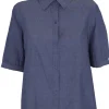 Danesyren SS Chambrey Shirt Indigo