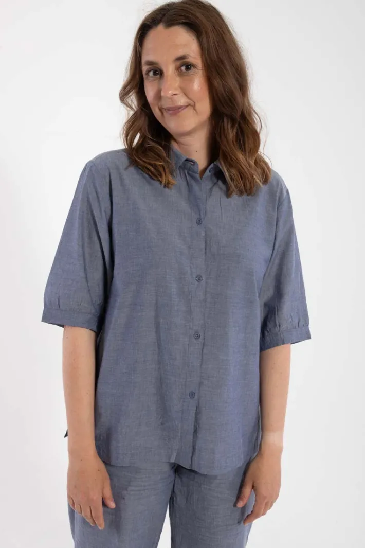 danesyren_ss_chambrey_shi_1.webp Danesyren SS Chambrey Shirt Light Chambrey