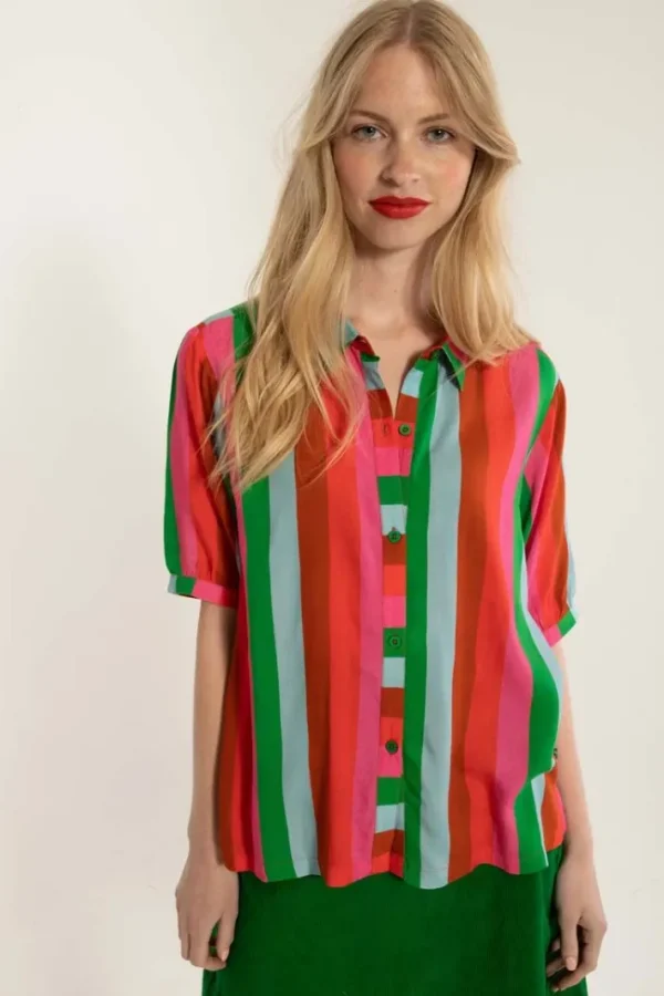 Danesyren SS Cotton Modal Shirt Candyland