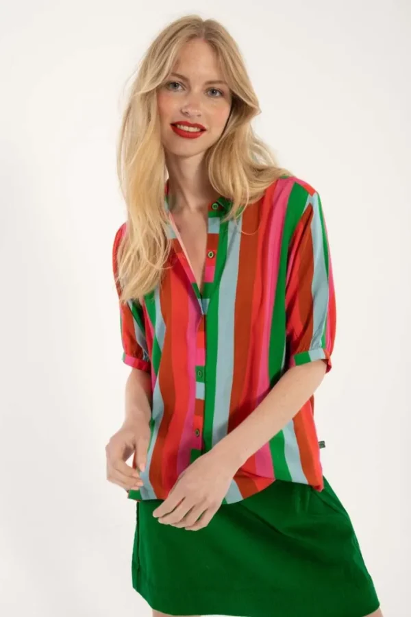 Danesyren SS Cotton Modal Shirt Candyland