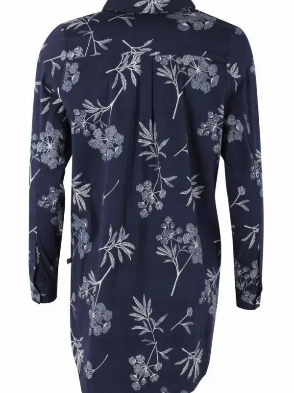 Danetulip Poplin Tunika Dk Navy/Chalk HEMLOCK