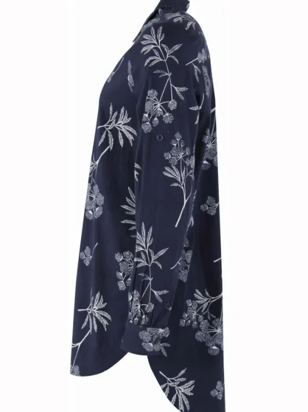 Danetulip Poplin Tunika Dk Navy/Chalk HEMLOCK