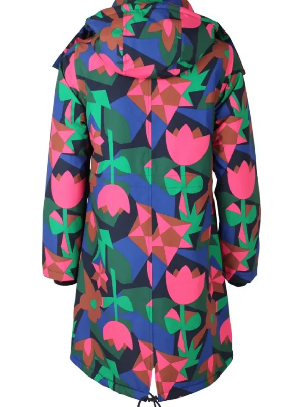 Daneturell Winter Coat Dark Navy GEOFLEUR