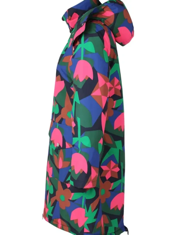 Daneturell Winter Coat Dark Navy GEOFLEUR