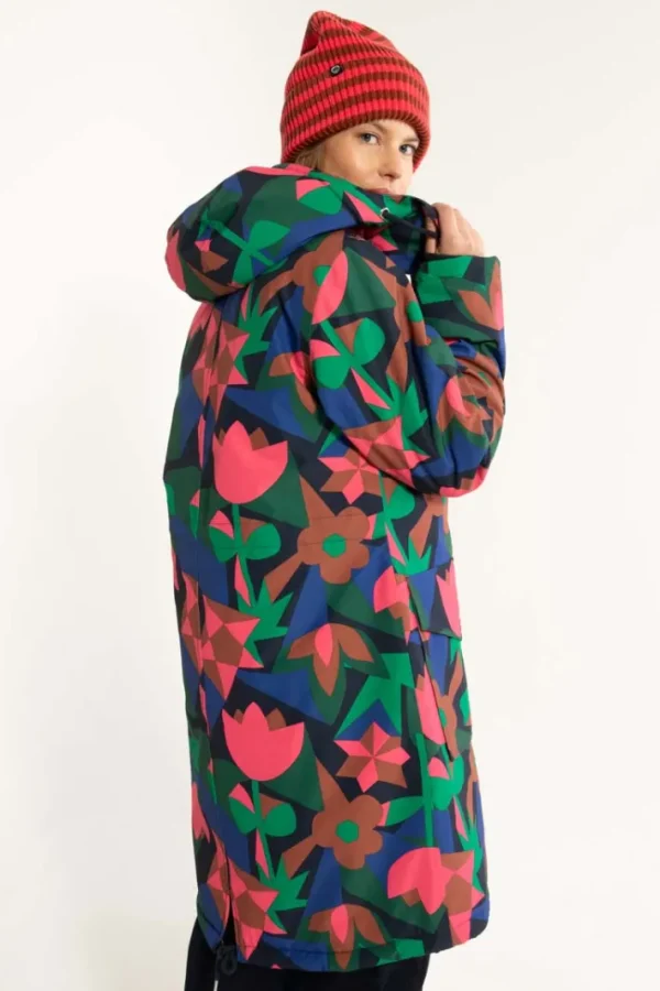 Daneturell Winter Coat Dark Navy GEOFLEUR