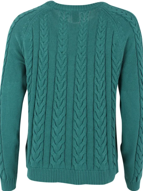 Danetwister Cable Sweater Light Slate