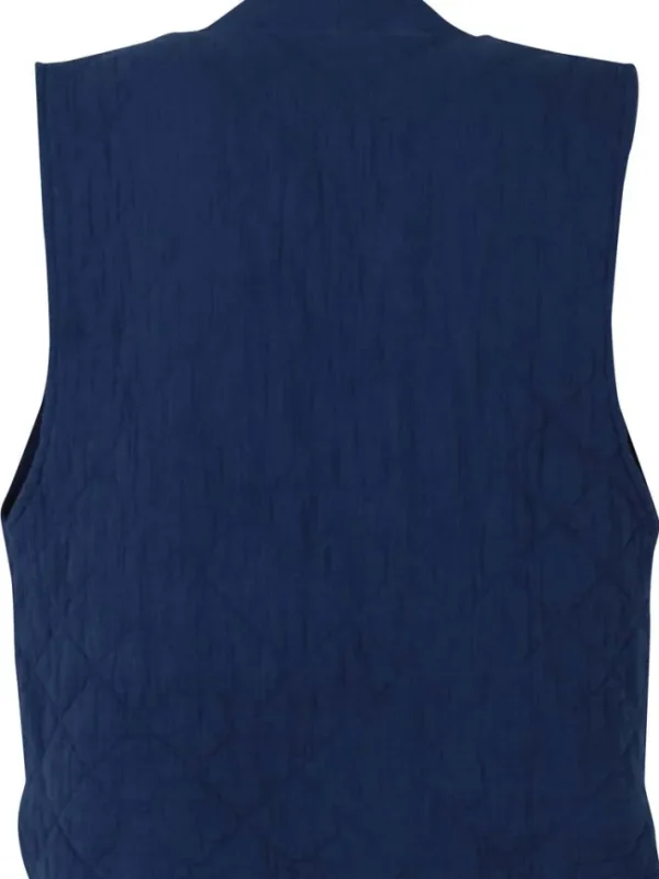 Danevibeke Quilt Vest Deep Blue