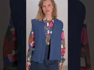 Danevibeke Quilt Vest Deep Blue