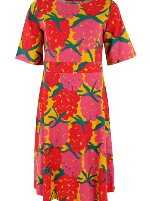 Daneviborg Cotton Dress Yellow MAXIBERRY