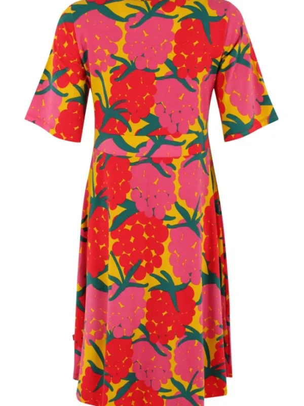 Daneviborg Cotton Dress Yellow MAXIBERRY