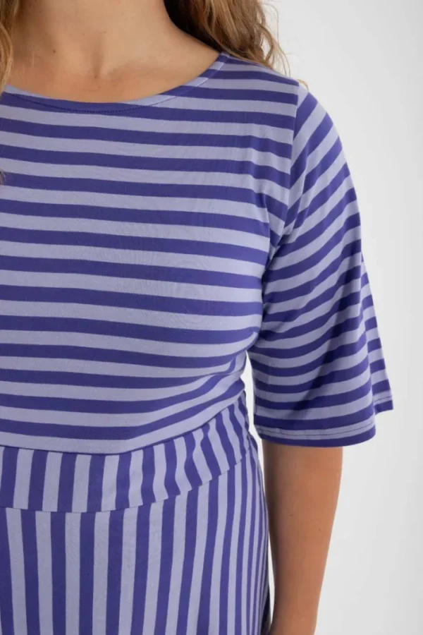 Daneviborg Flat Modal Dress Cold Purple/Lilla