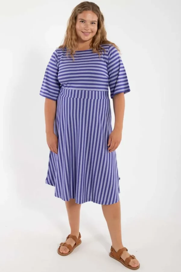 Daneviborg Flat Modal Dress Cold Purple/Lilla