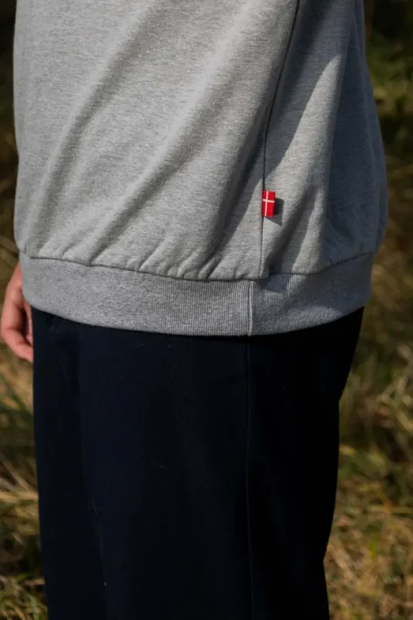 Daneviking Sweat - Grey Melange ERIK