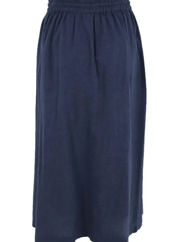 Danevisit Chambrey Skirt Dark Chambrey