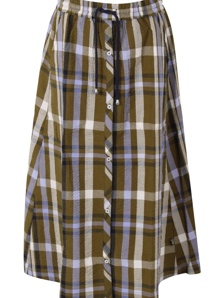 danevisit_searsucker_skir_6-1.webp Danevisit Searsucker Skirt Olive WOVENCHECK