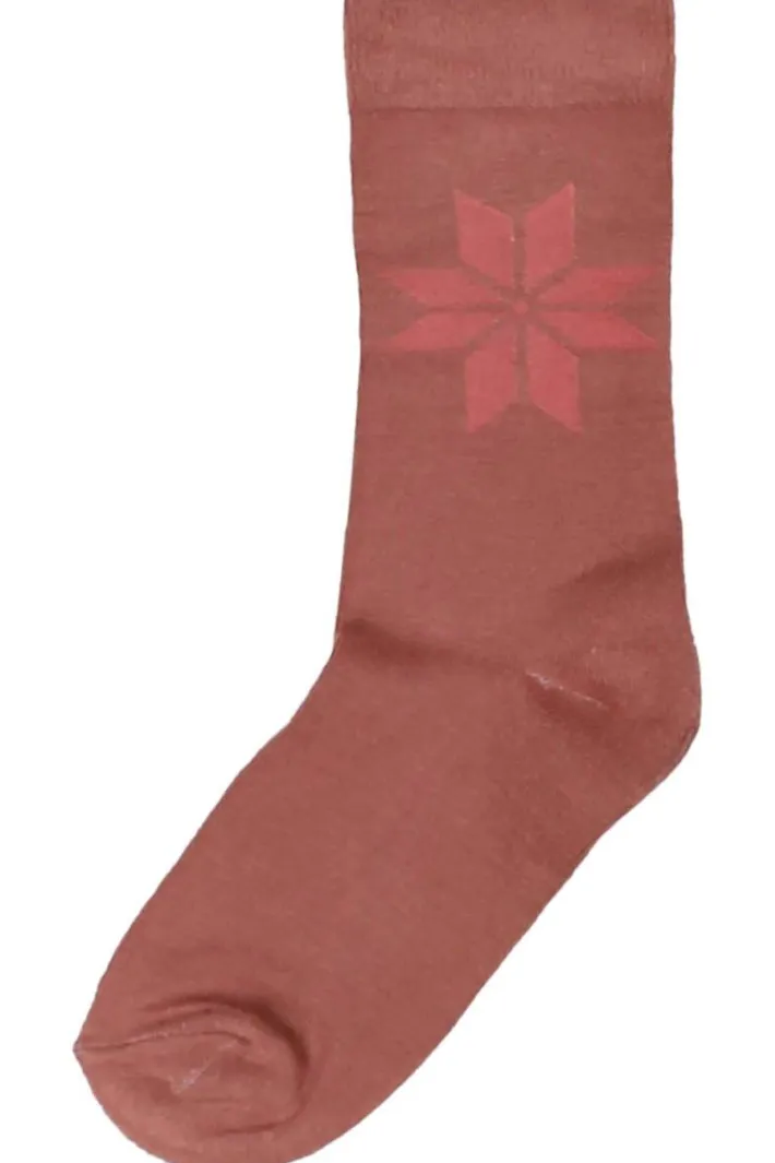 danewalk_with_me_socks_be_0-1.webp Danewalk with me Socks Beige Rose/Old Rose SNOWFLAKES