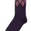 Danewalk with me Socks Black Mauve/Clay Viola ICICLES