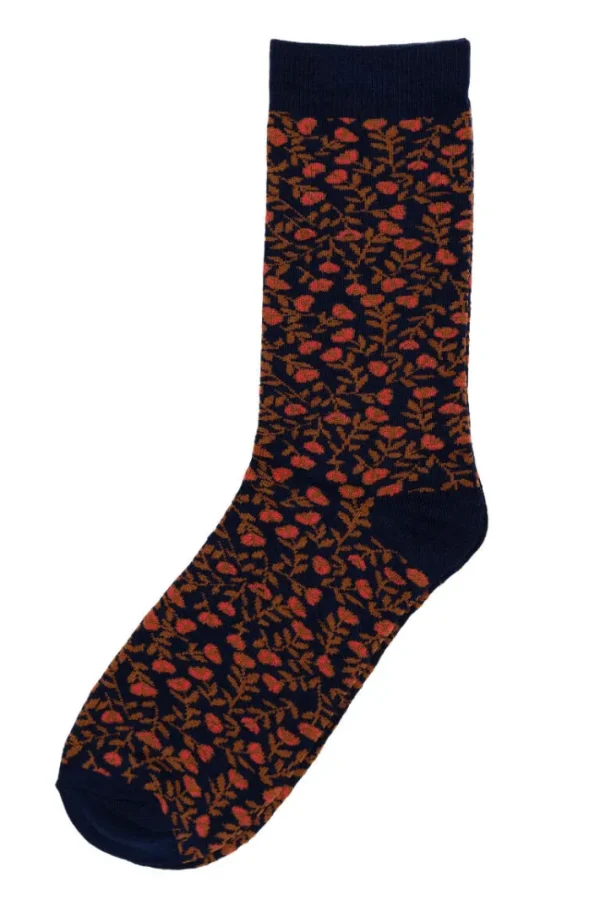 Danewalk with me Socks Deep Marine FLEURIE