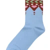 Danewalk with me Socks Light Blue HEARTJAQ