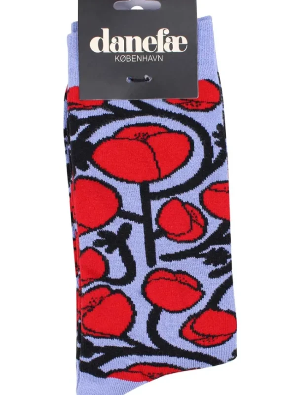 Danewalk With Me Socks Purple POPPY