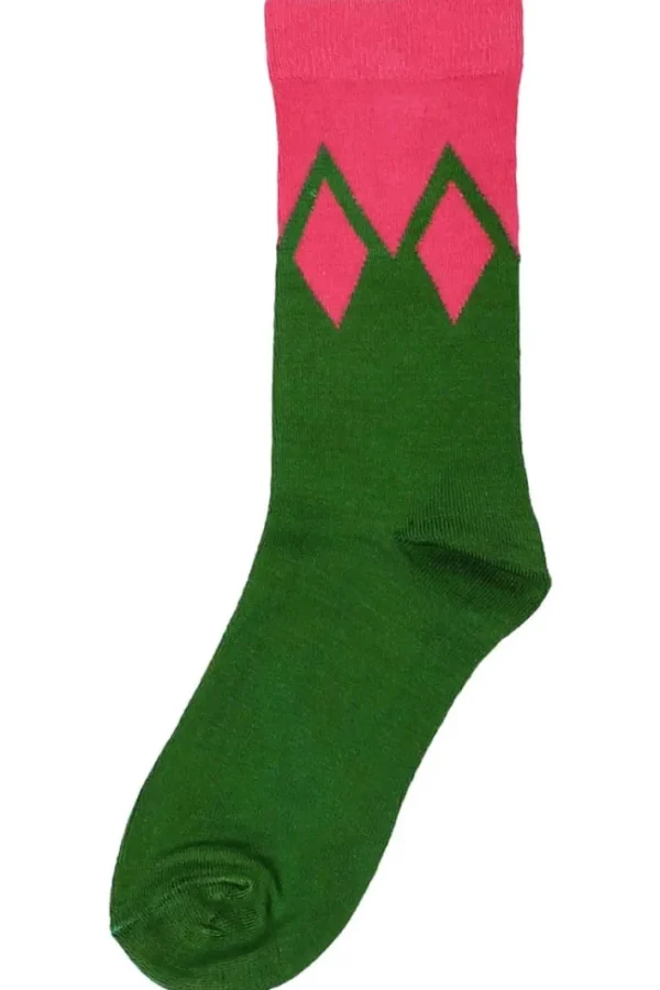 Danewalk with me Socks Rasberry/Fall Jungle ICICLES