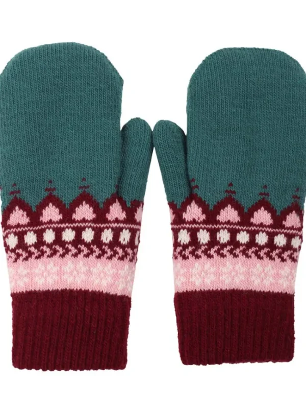Danewalnut Mittens Dark Slate JAQUARD