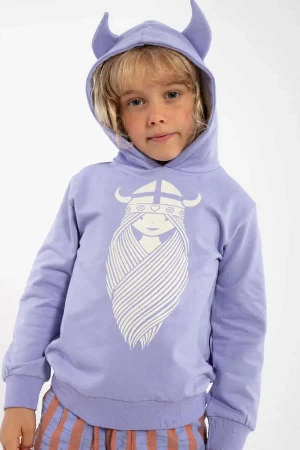 Danewarrior Hoodie Lilla FREJA