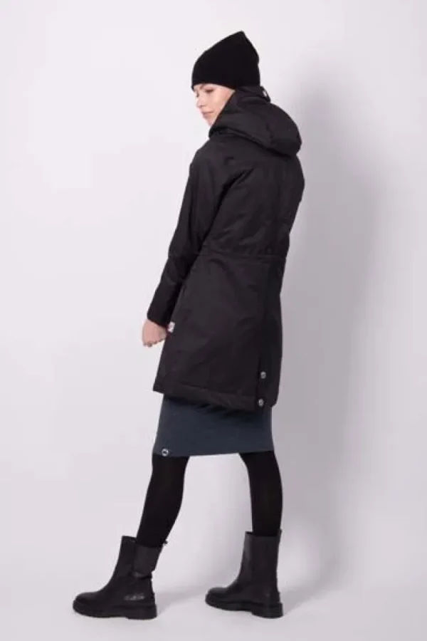 Daninge Winter Parka Black (silver trim)
