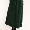 Daningrid Ecovero Skirt Dark Forest