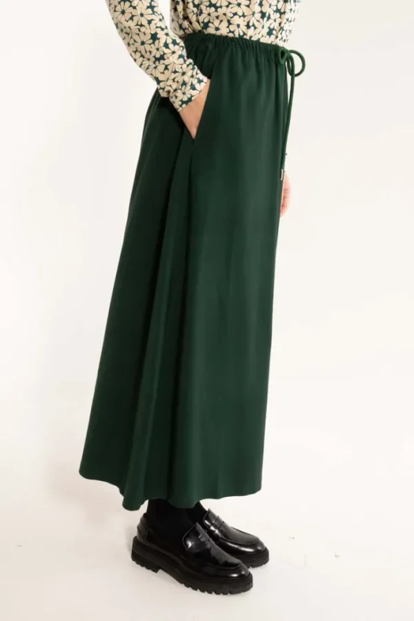 Daningrid Ecovero Skirt Dark Forest