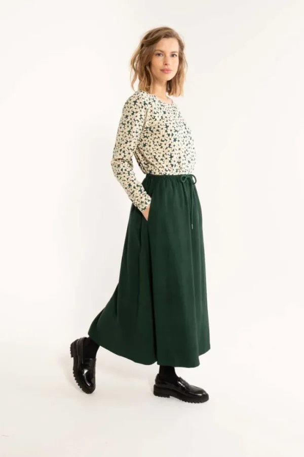 Daningrid Ecovero Skirt Dark Forest