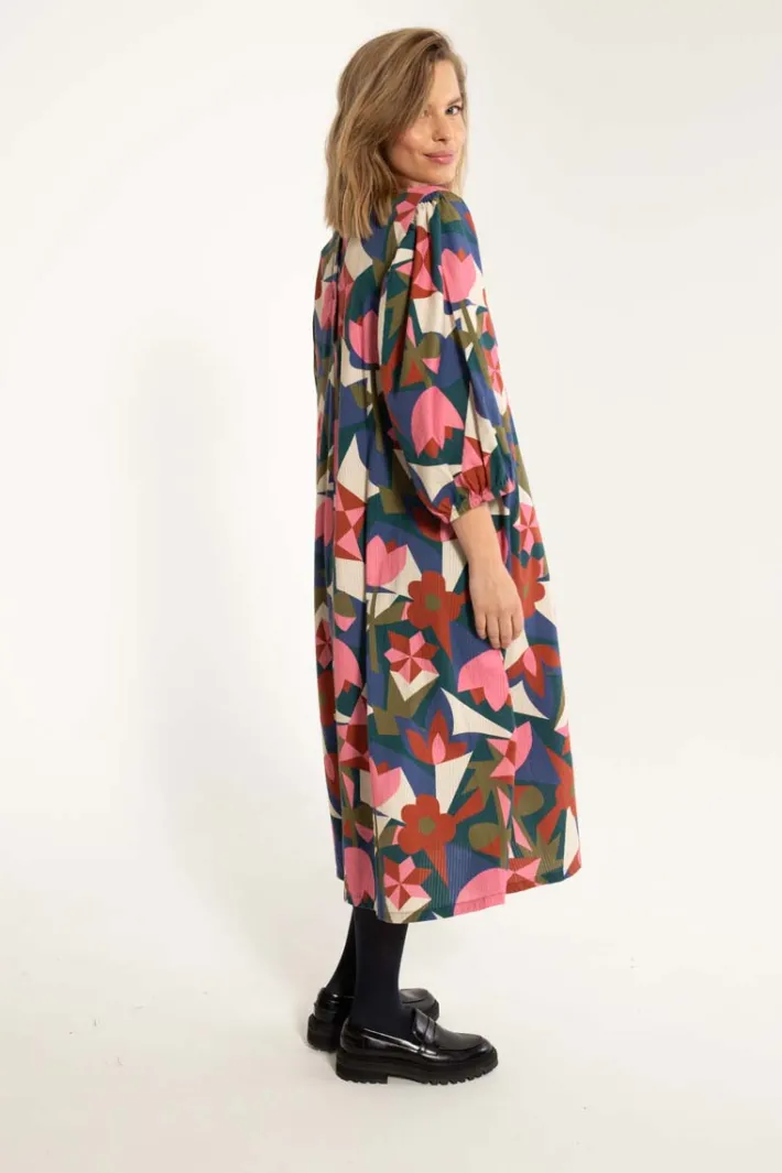 daniris_searsucker_dress__1.webp Daniris Searsucker Dress Dark Slate GEOFLEUR