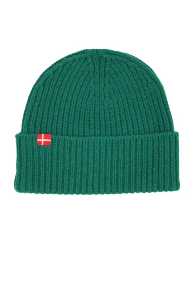 Danmark Merino Beanie Green