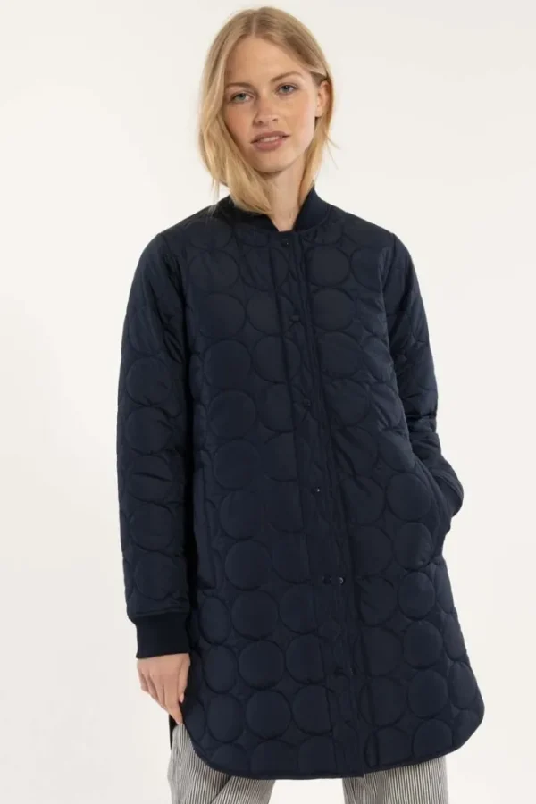 Danyesplease Thermo Coat Dark Navy